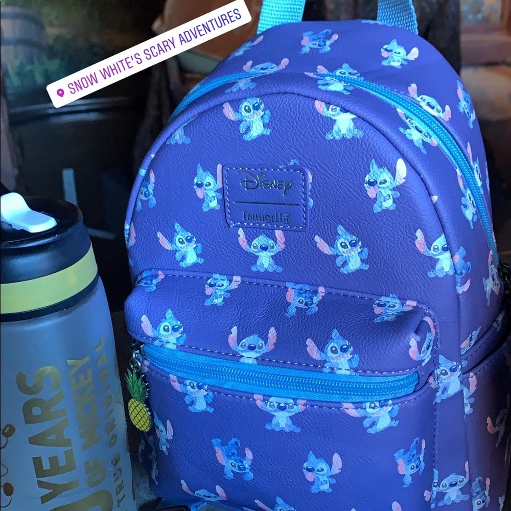 Lounge fly stitch mini backpack